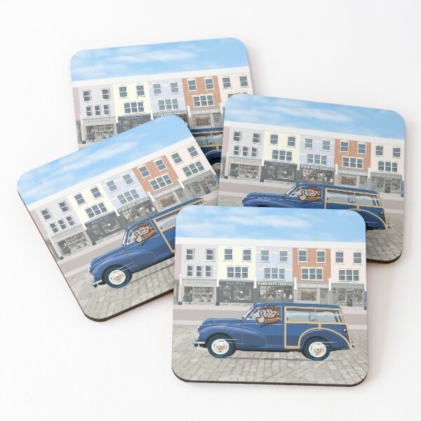 Item preview, Trafalgar Blue Morris Minor Traveller (left hand drive) designed and sold by Bigs66.