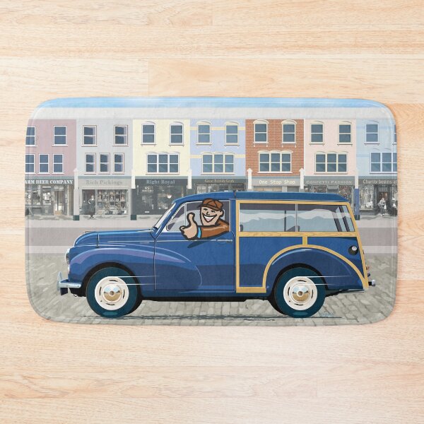 Item preview, Trafalgar Blue Morris Minor Traveller (left hand drive) designed and sold by Bigs66.