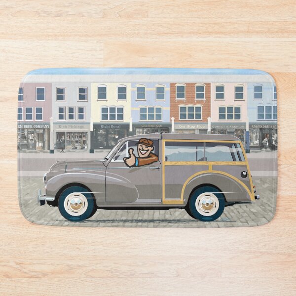 Item preview, Rose Taupe Morris Minor Traveller (left hand drive) designed and sold by Bigs66.