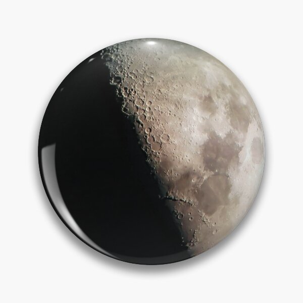 Item preview, Moon photographed through telescope designed and sold by lightsfromspace.