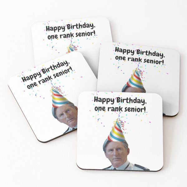 Item preview, Happy Birthday One Rank Senior  designed and sold by avit1.
