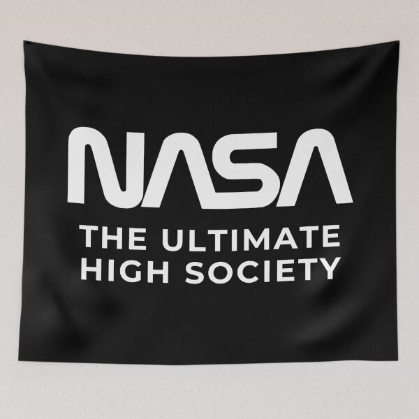 Item preview, NASA – THE ULTIMATE HIGH SOCIETY – National Aeronautics and Space Administration, USA designed and sold by Kevin de La Tour.