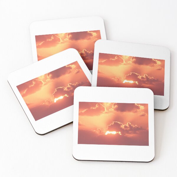 Item preview, Sunset with clouds designed and sold by lightsfromspace.