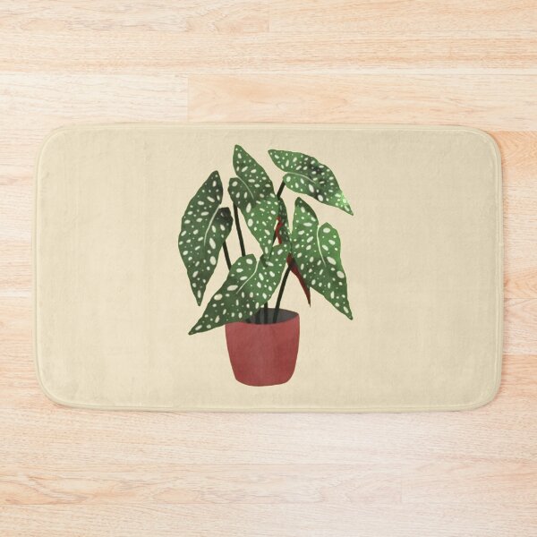Item preview, Begonia maculata pot watercolor designed and sold by SvenNacht.