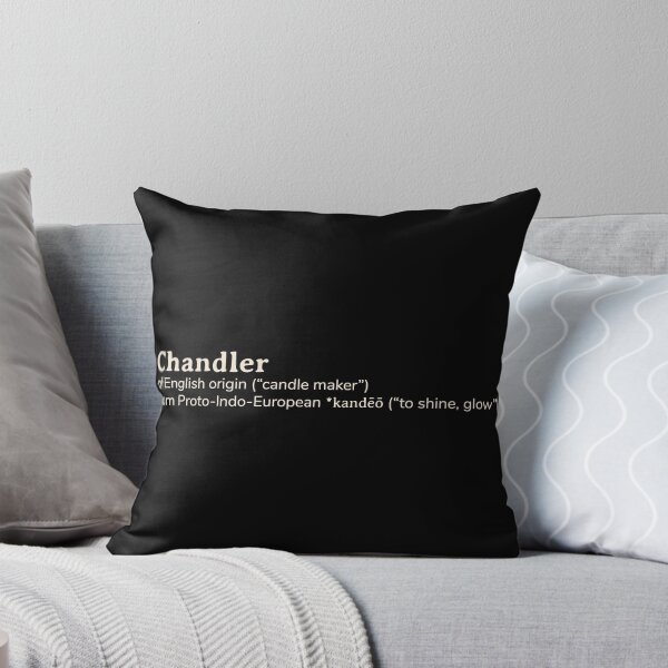 Item preview, Chandler name etymology designed and sold by YourNameStory.