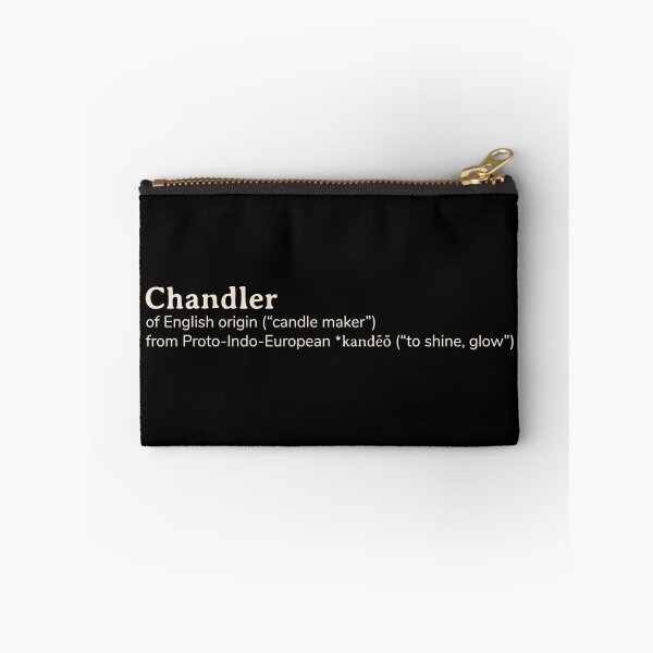 Item preview, Chandler name etymology designed and sold by YourNameStory.