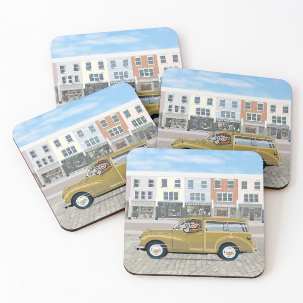 Item preview, Limeflower Morris Minor Traveller (left hand drive) designed and sold by Bigs66.