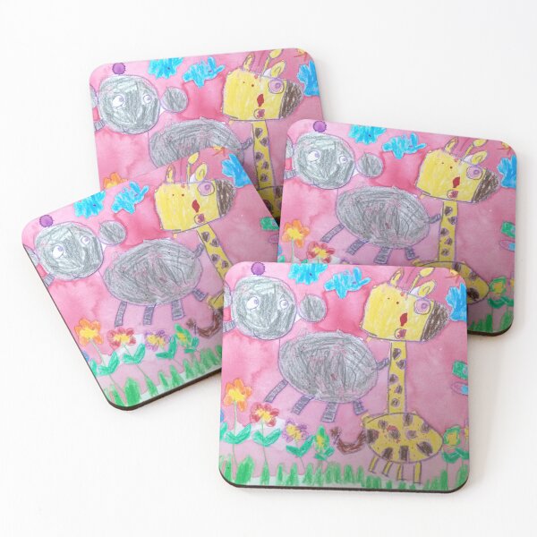 Item preview, Kids animal hand drawing 1 designed and sold by OhzArt.