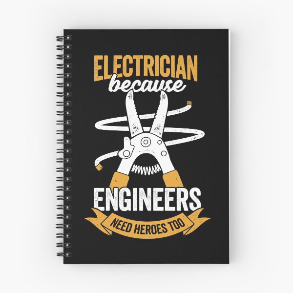 Item preview, Electrician Because Engineers Need Heroes Too designed and sold by Marcid95.
