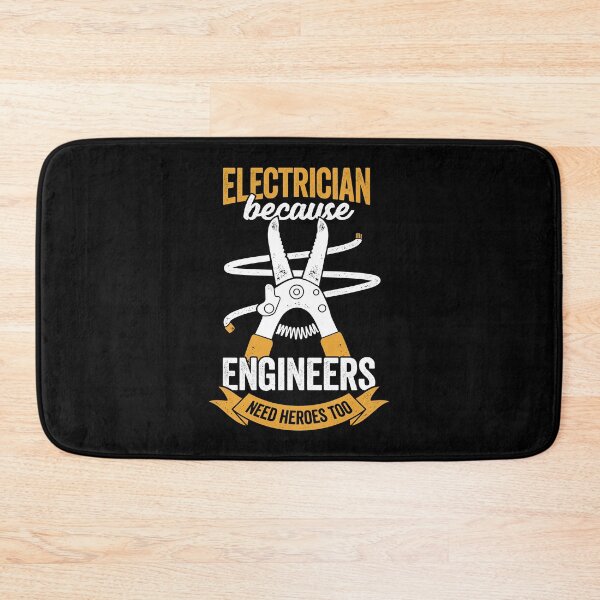 Item preview, Electrician Because Engineers Need Heroes Too designed and sold by Marcid95.