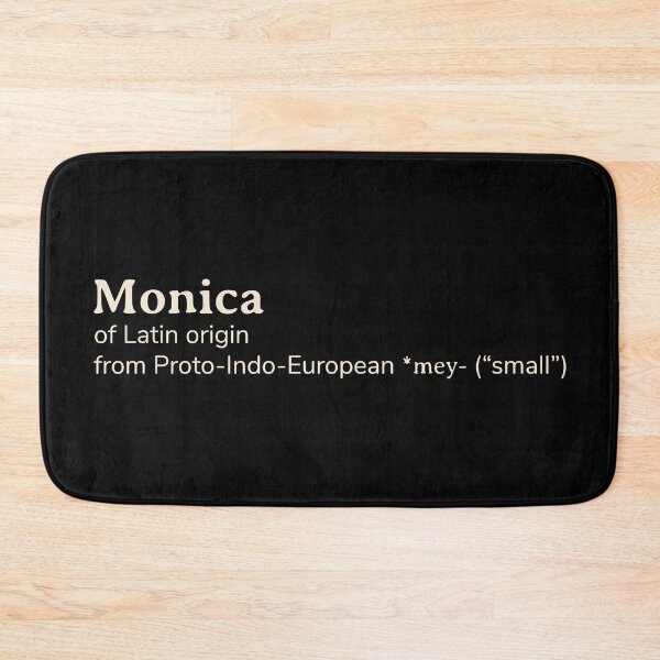 Item preview, Monica name etymology designed and sold by YourNameStory.