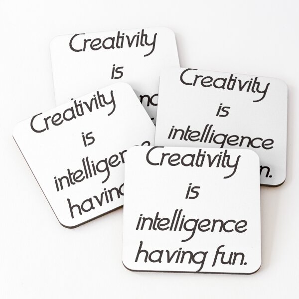 Item preview, Creativity is intelligence having fun. designed and sold by Marketmg.