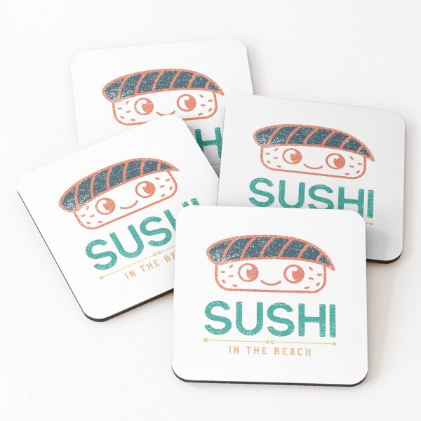 Item preview, SUSHI IN THE BEACH designed and sold by EngineeringTees.