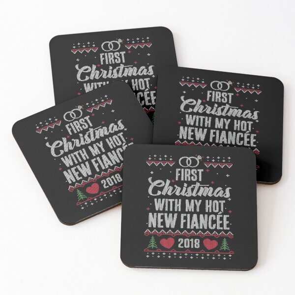 Item preview, First Christmas With My Hot New Fiancee 2018 Xmas designed and sold by enstacee75.