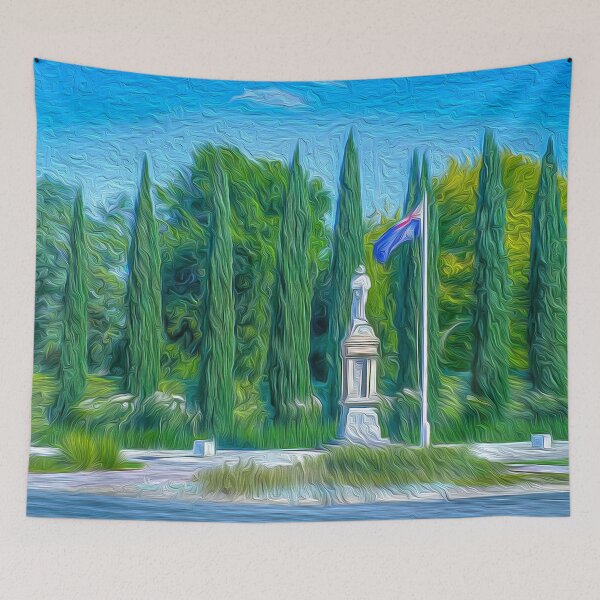 Item preview, Oil Painting at Dunkeld designed and sold by Steven Jodoin.