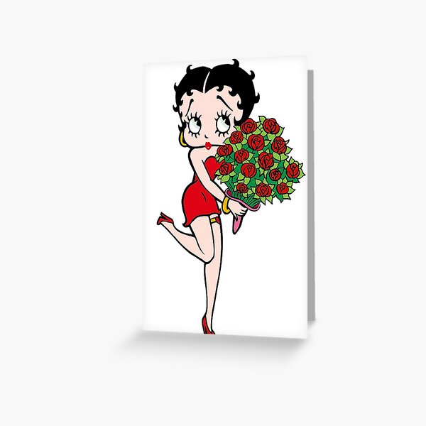 Cartes De Vœux Sur Le Theme Betty Boop Redbubble