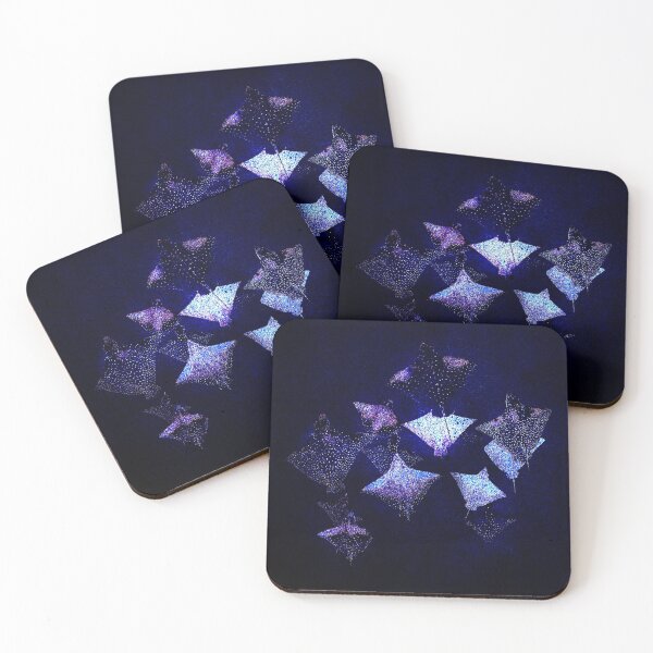 Item preview, Luminous Stingrays - Luminous Fish Underwater designed and sold by JackMoreh.