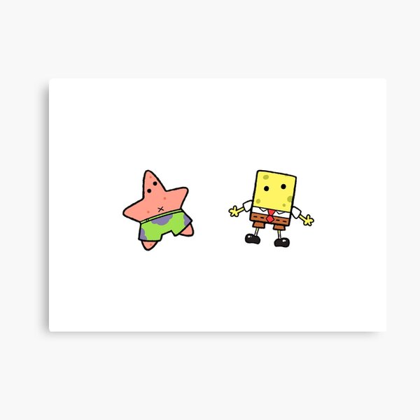 Sponge and Star Canvas Print