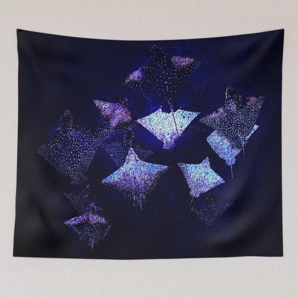 Item preview, Luminous Stingrays - Luminous Fish Underwater designed and sold by JackMoreh.