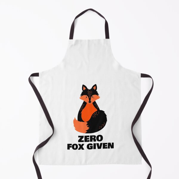 Item preview, Zero fox given, fox puns. designed and sold by foxcart.
