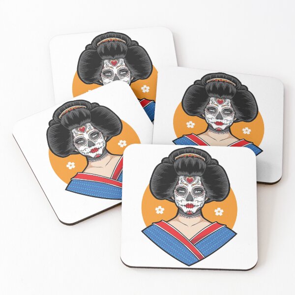 Item preview,  Dia De Los Muertos geisha designed and sold by Emil1993.