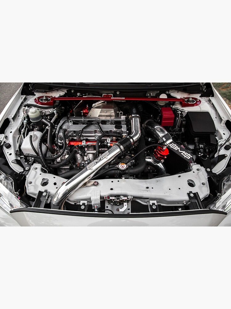 "Evo X Engine Bay" Photographic Print for Sale by MikeKuhnRacing
