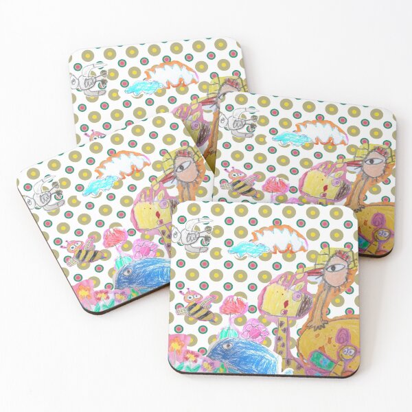 Item preview, Kids animal hand drawing 6 designed and sold by OhzArt.