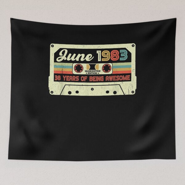 Item preview, Vintage June 1983 Quarantine Edition Retro Cassette Tape  designed and sold by sheilase.