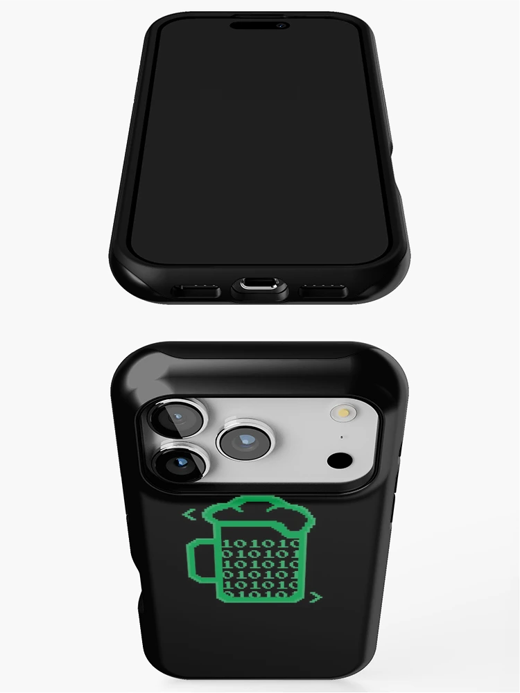 Thumbnail 3 of 4, iPhone Case, Beer code Design designed and sold by Watersolution.