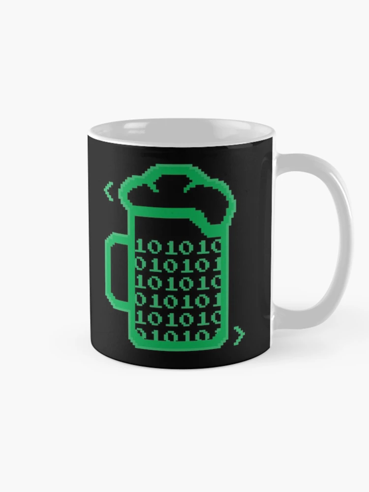 Thumbnail 3 of 6, Coffee Mug, Beer code Design designed and sold by Watersolution.