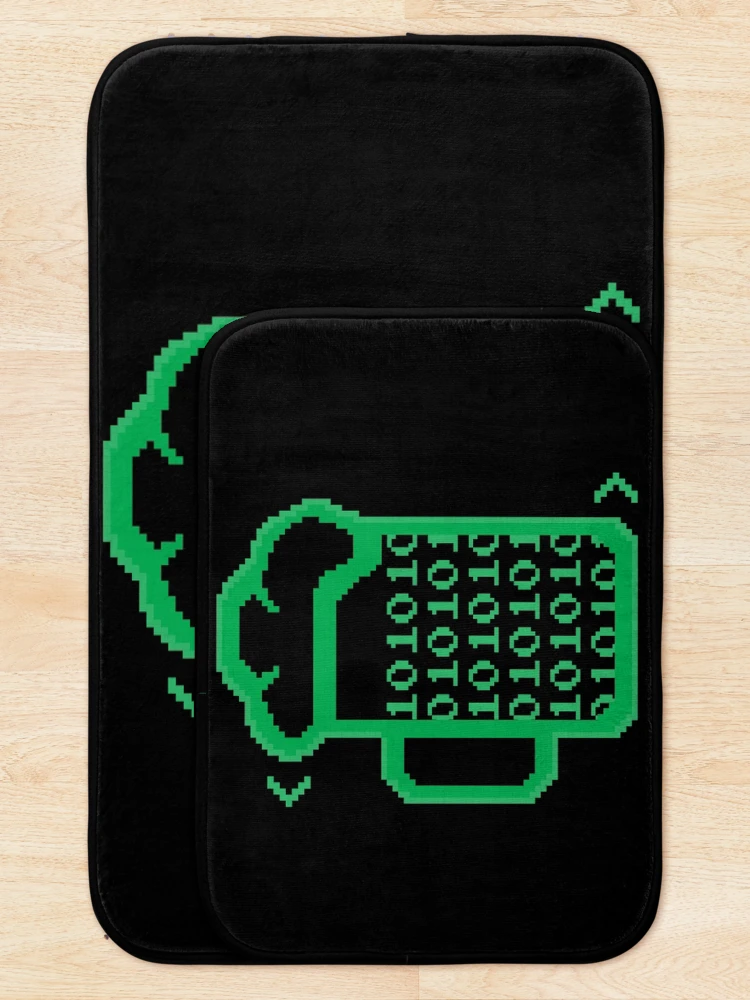 Thumbnail 5 of 6, Bath Mat, Beer code Design designed and sold by Watersolution.