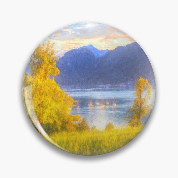 Item preview, Lake Mondsee Austria Art designed and sold by Londonimages.