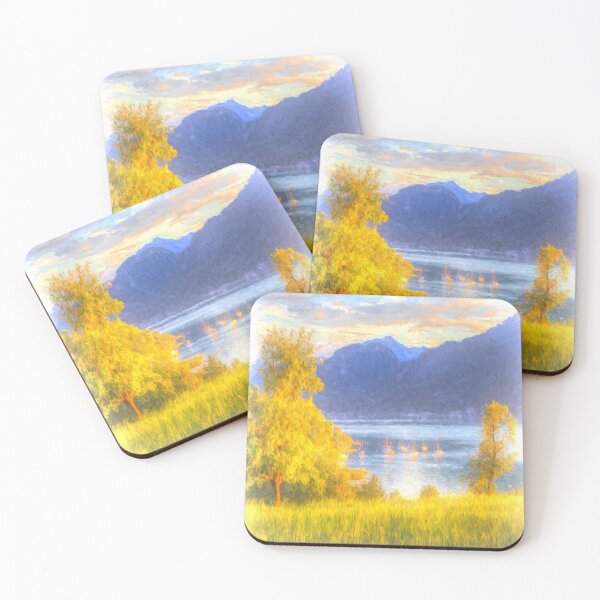 Item preview, Lake Mondsee Austria Art designed and sold by Londonimages.