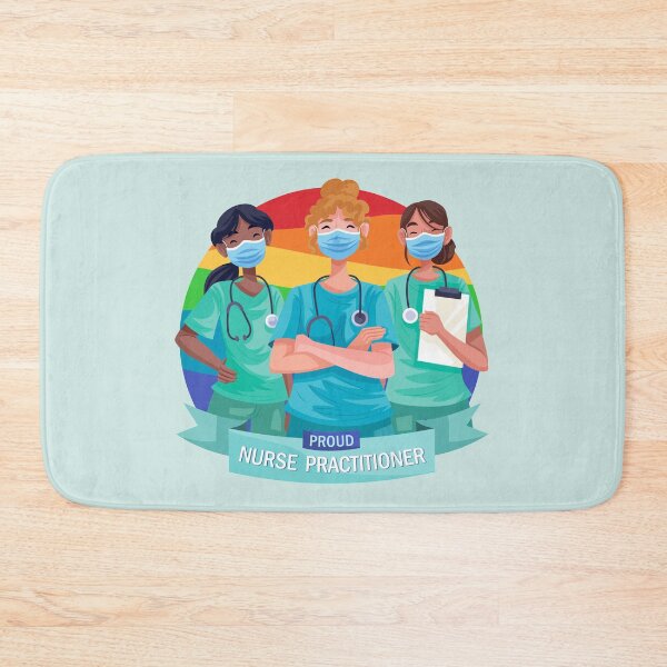 Item preview, Rainbow Nurse Practitioner 1 designed and sold by art-by-gui.