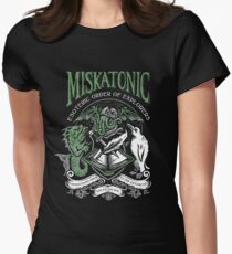 Miskatonic Esoteric Order of Explorers Women's Fitted T-Shirt