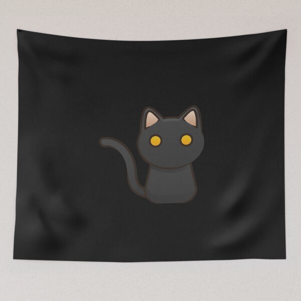 Item preview, cute black cat designed and sold by TKMENG-Shop.