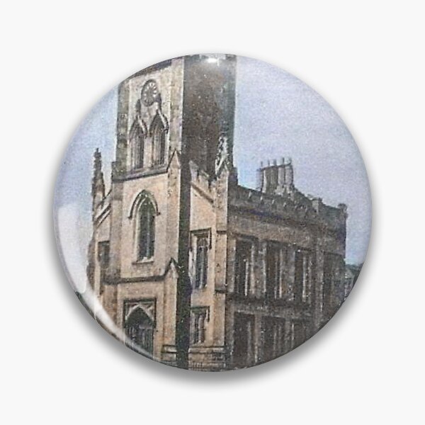 Artikelvorschau, Vintage Illustration of Duns Town Hall, Scottish Borders 1909 entworfen und verkauft von yourscotborders.