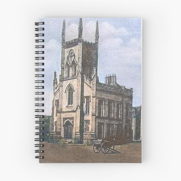 Item preview, Vintage Illustration of Duns Town Hall, Scottish Borders 1909 designed and sold by yourscotborders.