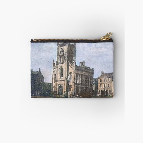 Item preview, Vintage Illustration of Duns Town Hall, Scottish Borders 1909 designed and sold by yourscotborders.