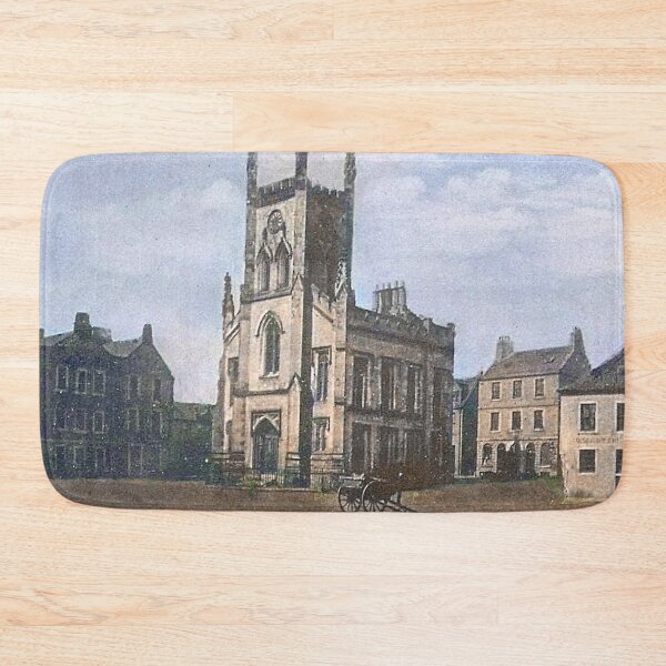 Item preview, Vintage Illustration of Duns Town Hall, Scottish Borders 1909 designed and sold by yourscotborders.