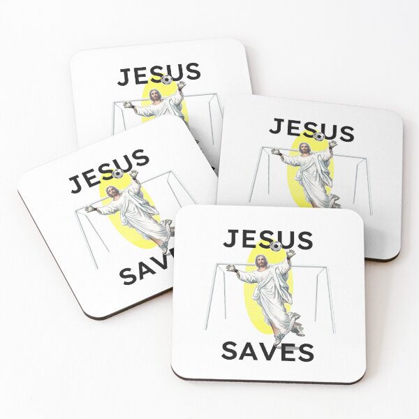 Item preview, Jesus Saves Football  designed and sold by loganferret.