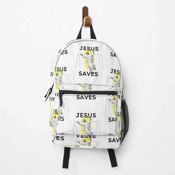 Item preview, Jesus Saves Football designed and sold by loganferret.