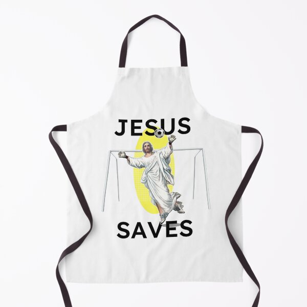 Item preview, Jesus Saves Football designed and sold by loganferret.