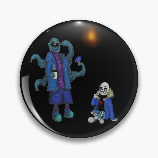 Nightmare Sans Chibi Pin for Sale by TheArtCauldron