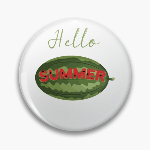 Item preview, hello summer watermelon funny  designed and sold by yakibo.