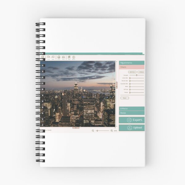 Item preview, aesthetic laptop new york design designed and sold by sarah-dargeen.