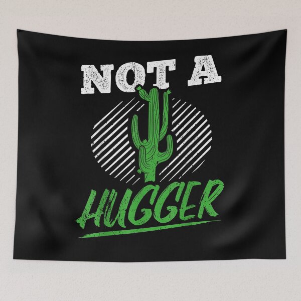 Item preview, Not A Hugger I Am Not A Hugger Cactus Gift Idea  designed and sold by sheilase.