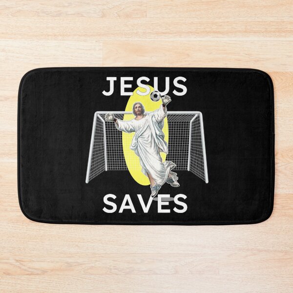 Item preview, Jesus Saves Football  designed and sold by loganferret.