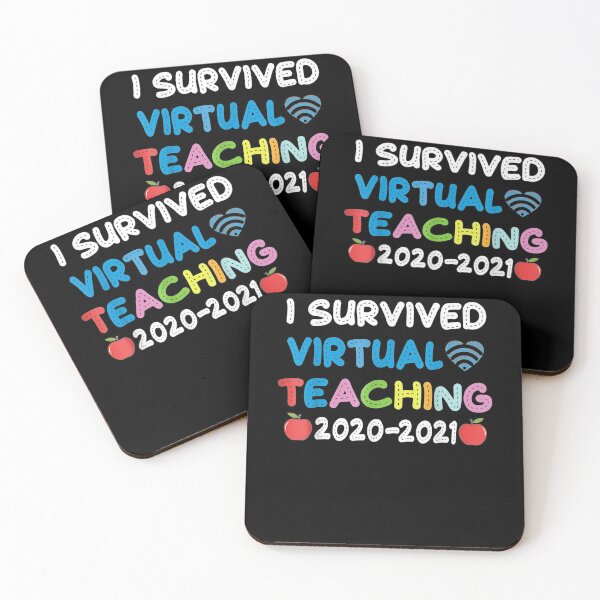 Item preview, Funny I Survived Virtual Teaching End Of Year Teacher Remote  designed and sold by sheilase.