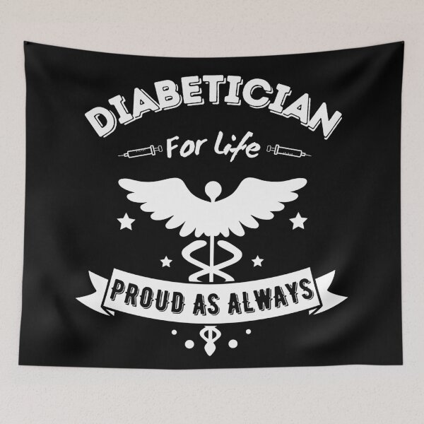 Item preview, Funny Diabetician For Life Proud As Always for Hospital Doctors And Staffs designed and sold by MyPrintCharming.